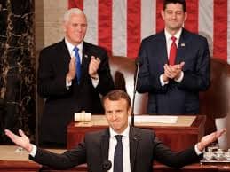 La ofensiva carismática de Macron a Trump