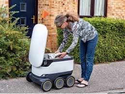 Primer delivery con robots