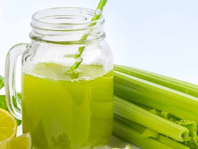 Jugo de apio, el rey del momento
