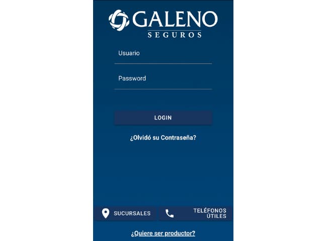 Galeno Seguros: nueva app para productores asesores