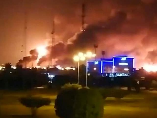 Drones atacan refinerías de Saudiarabia