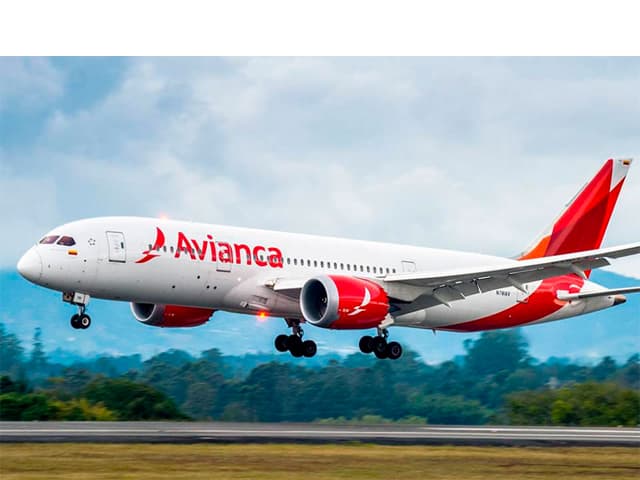 Avianca vuela directo desde Bogotá a Asunción y a Montevideo