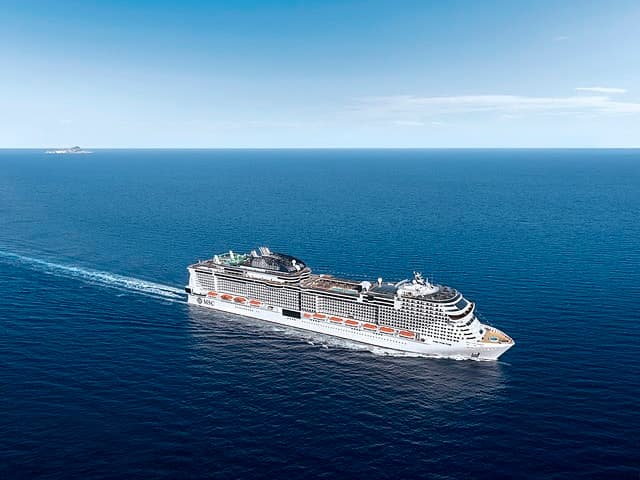 MSC: primera línea de cruceros que opera con neutralidad de carbono