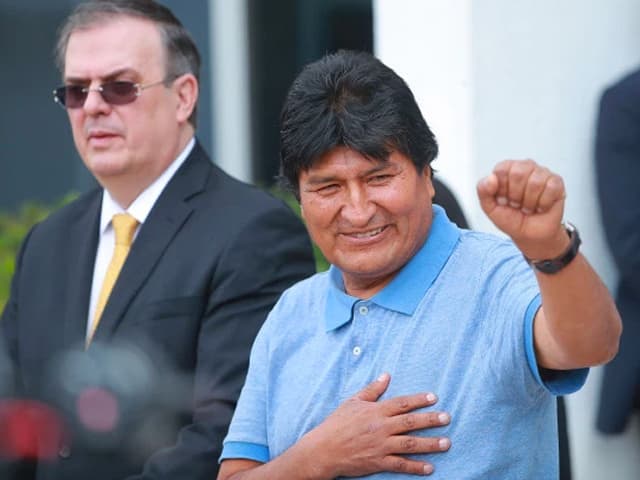 Evo Morales asilado en México