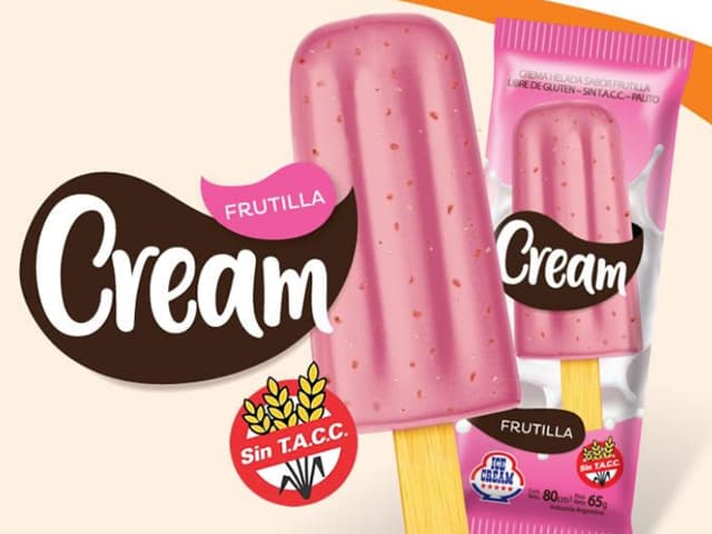 Ice Cream presenta productos sin TACC