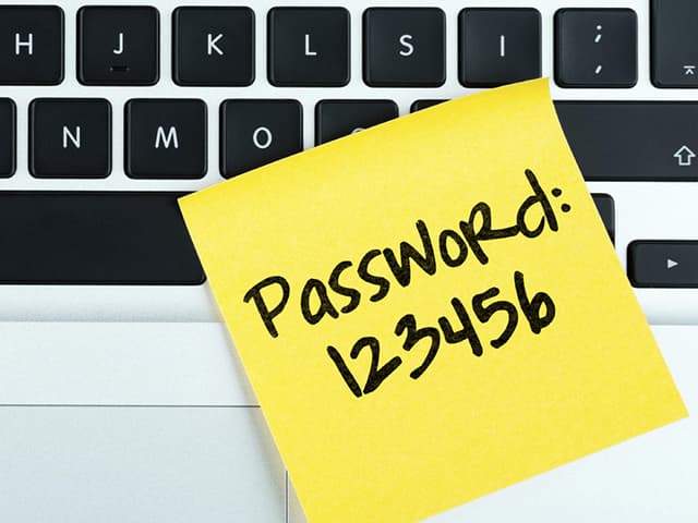 Las contraseñas más utilizadas de 2019