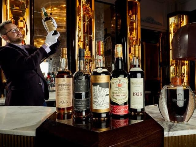 Se acerca una monumental subasta de whisky