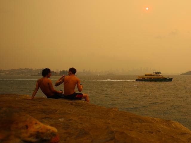 Australia es víctima del cambio climático