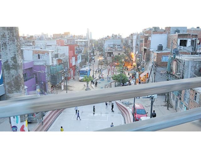 El Barrio 31 de Retiro en el Foro Económico de Davos