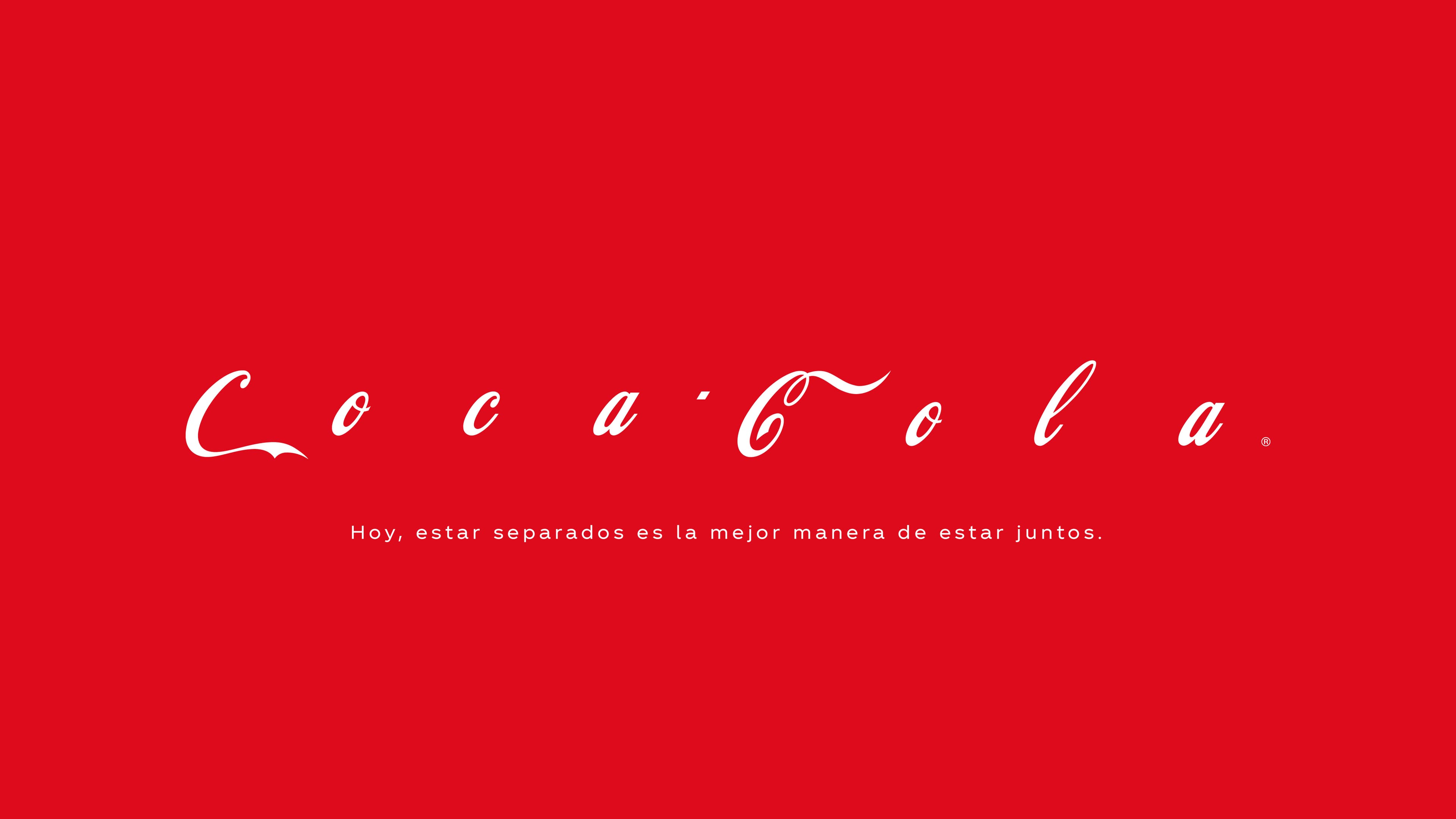 Coca-Cola cambia su logo temporal