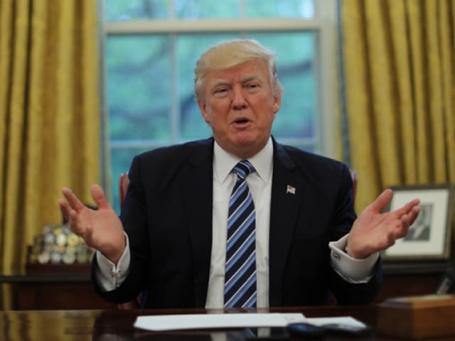 Trump: ”Europa no actuó bien, como nosotros”