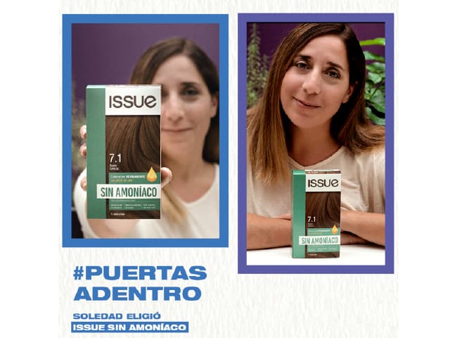 Issue lanzó una nueva campaña en redes para acompañar a sus consumidoras “Puertas Adentro”