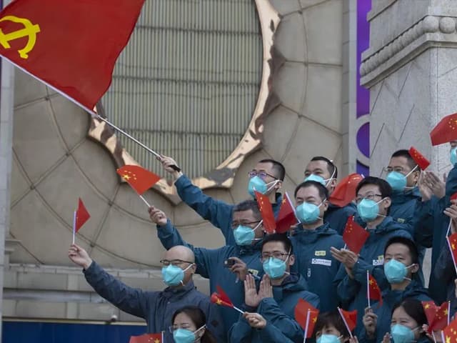 La economía china se contrae por primera vez en 40 años