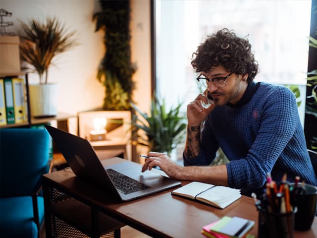 Trabajar desde casa…