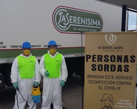 Logística La Serenísima hace un convenio con la ONG En Buenas Manos