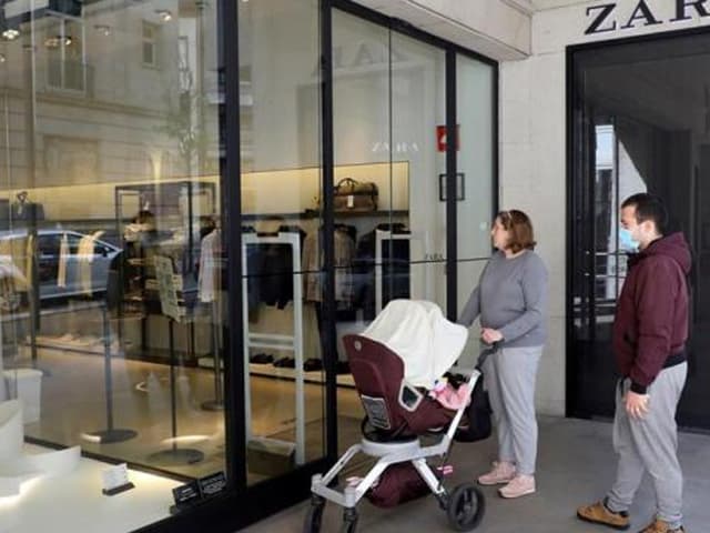 Zara cerró 90% de sus tiendas