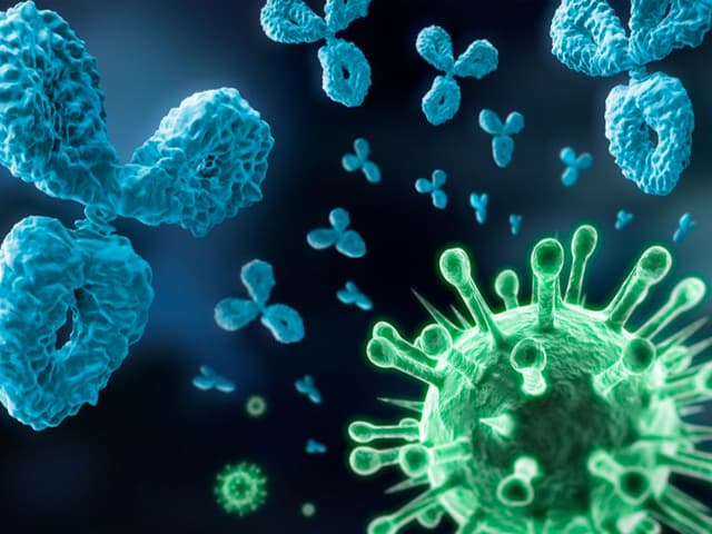 Cóctel de anticuerpos para combatir infecciones virales