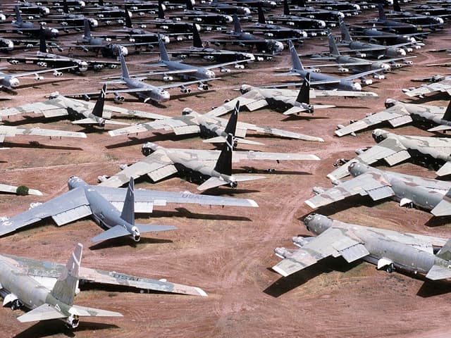 Aerolíneas por el suelo