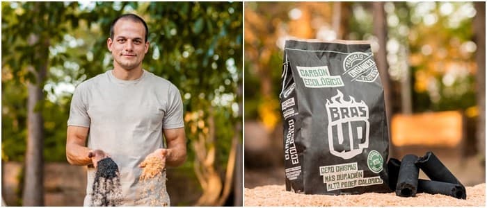 BrasUP, el primer carbón ecológico argentino
