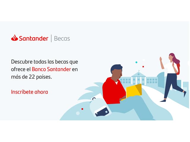 Banco Santander concedió más de 156.000 becas de estudio, prácticas y emprendimiento en 2020