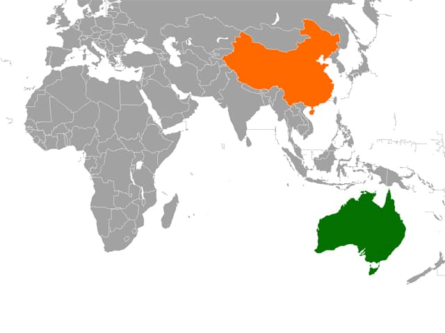 Deterioro en el vínculo comercial China-Australia