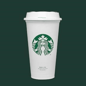Starbucks reintroduce vasos reutilizables en el Día de la Tierra