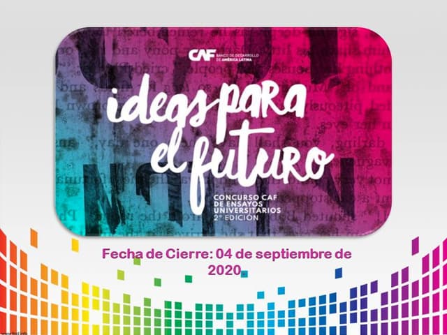 Abre la 3ª edición del concurso de ensayos universitarios Ideas Para el Futuro