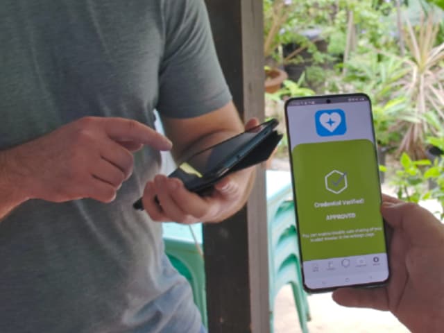 Sita e Indicio: primera prueba de una credencial de salud segura para viajes