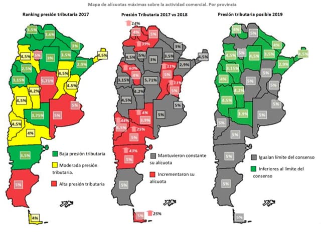 Provincias recomponen sus ingresos fiscales