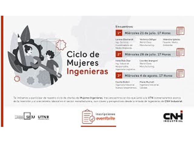 CNH Industrial y la UTN inauguran el Ciclo de Mujeres Ingenieras