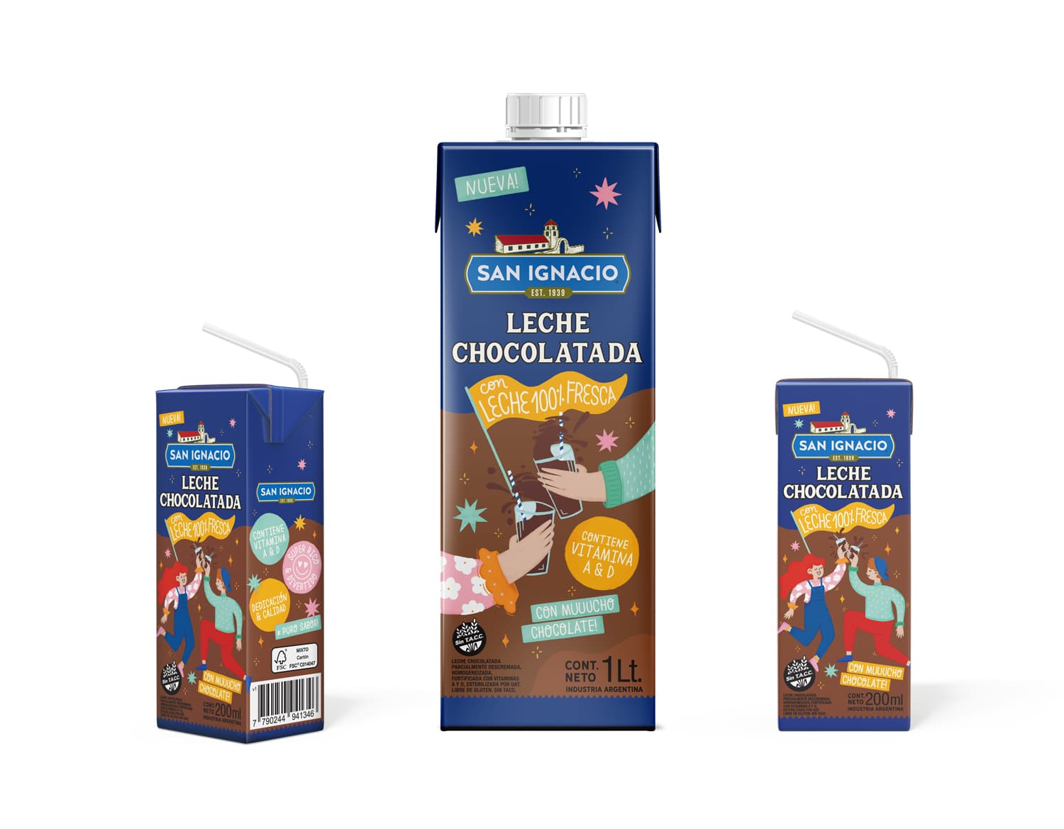 San Ignacio lanza su leche chocolata