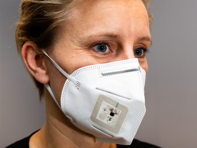 Un tapabocas que detecta enfermedades