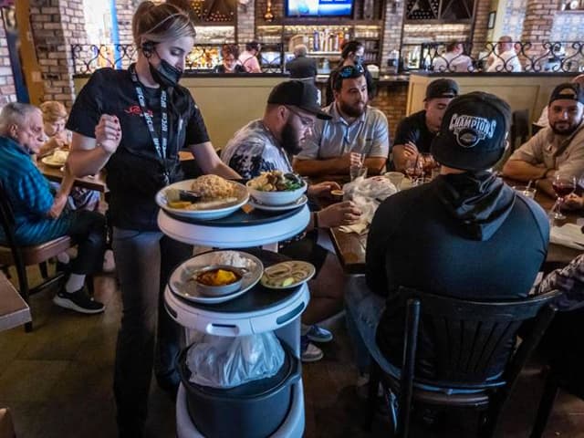 Un restaurante robotizado