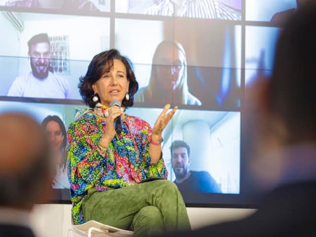 La presidenta de Santander, Ana Botín, visitó la Argentina y ratificó inversiones por US $ 225 millones
