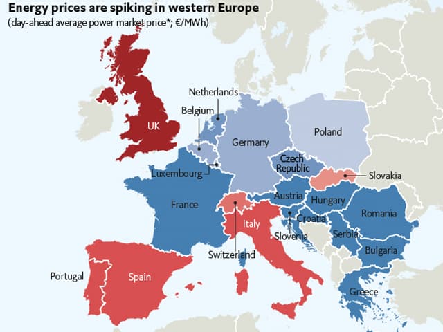 Europa es energéticamente dependiente: el caso del gas