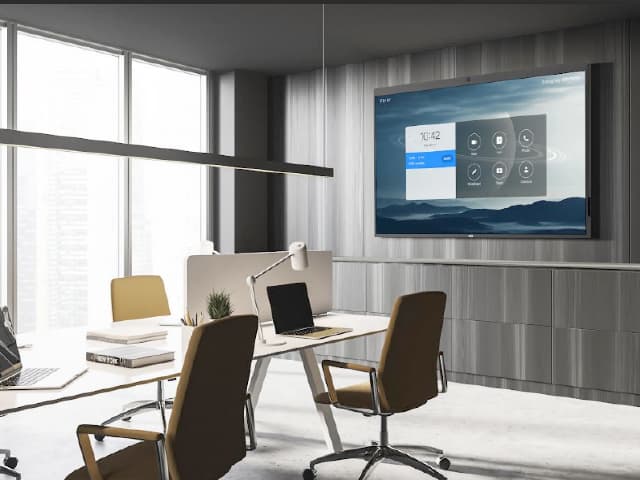 Pantalla que cambia la forma de hacer videoconferencias