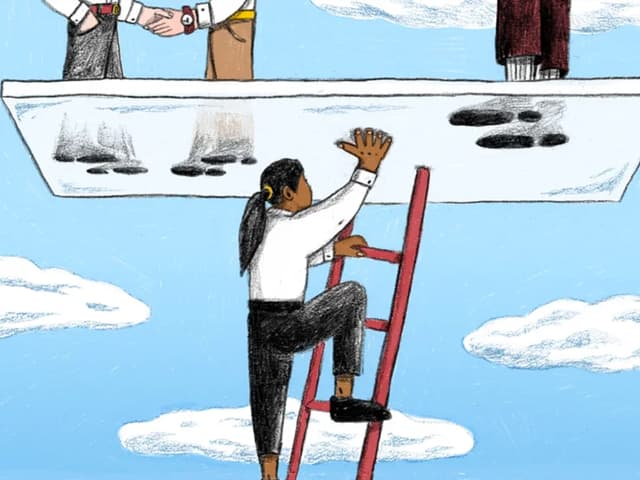 El techo de cristal no es tan sencillo de romper