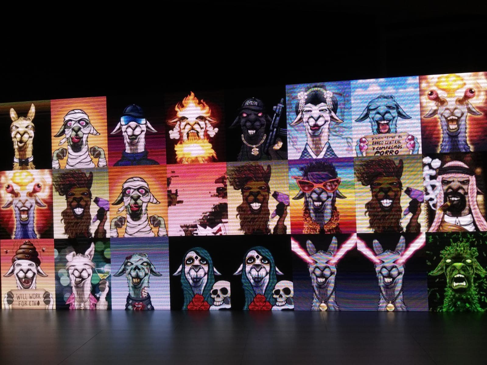 La exitosa dupla Agulla y Baccetti vuelve de la mano de una colección NFT de "La Llama"