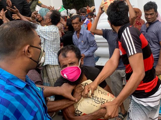 Hay crisis alimentaria en Asia