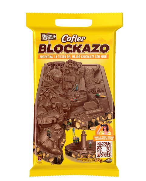 Grupo Arcor presenta Blockazo Argentina, el chocolate con las maravillas del país