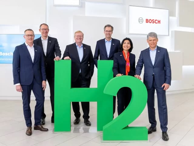 Nuevo: Bosch en componentes para electrólisis de hidrógeno