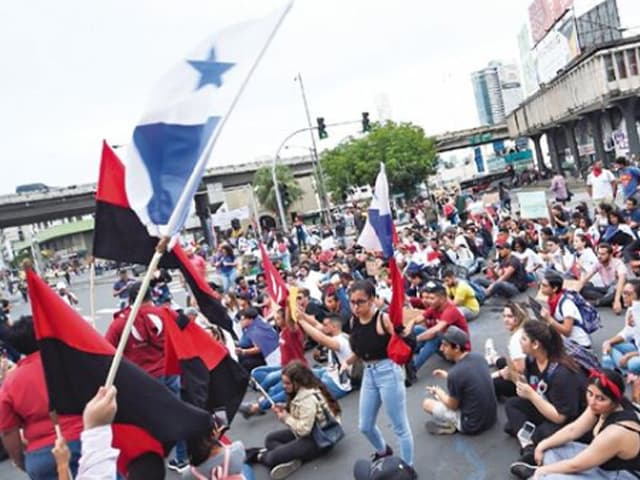 Una situación compleja con las cinco crisis de Panamá