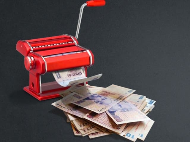 Emisión monetaria por el déficit fiscal y cuasi fiscal