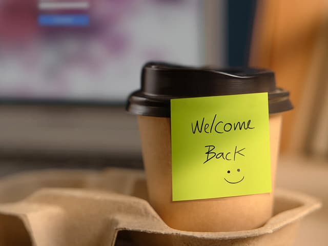 Desconectar antes de retornar a la rutina