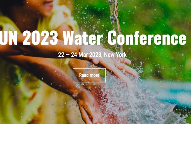Claves de la Conferencia sobre el Agua de la ONU