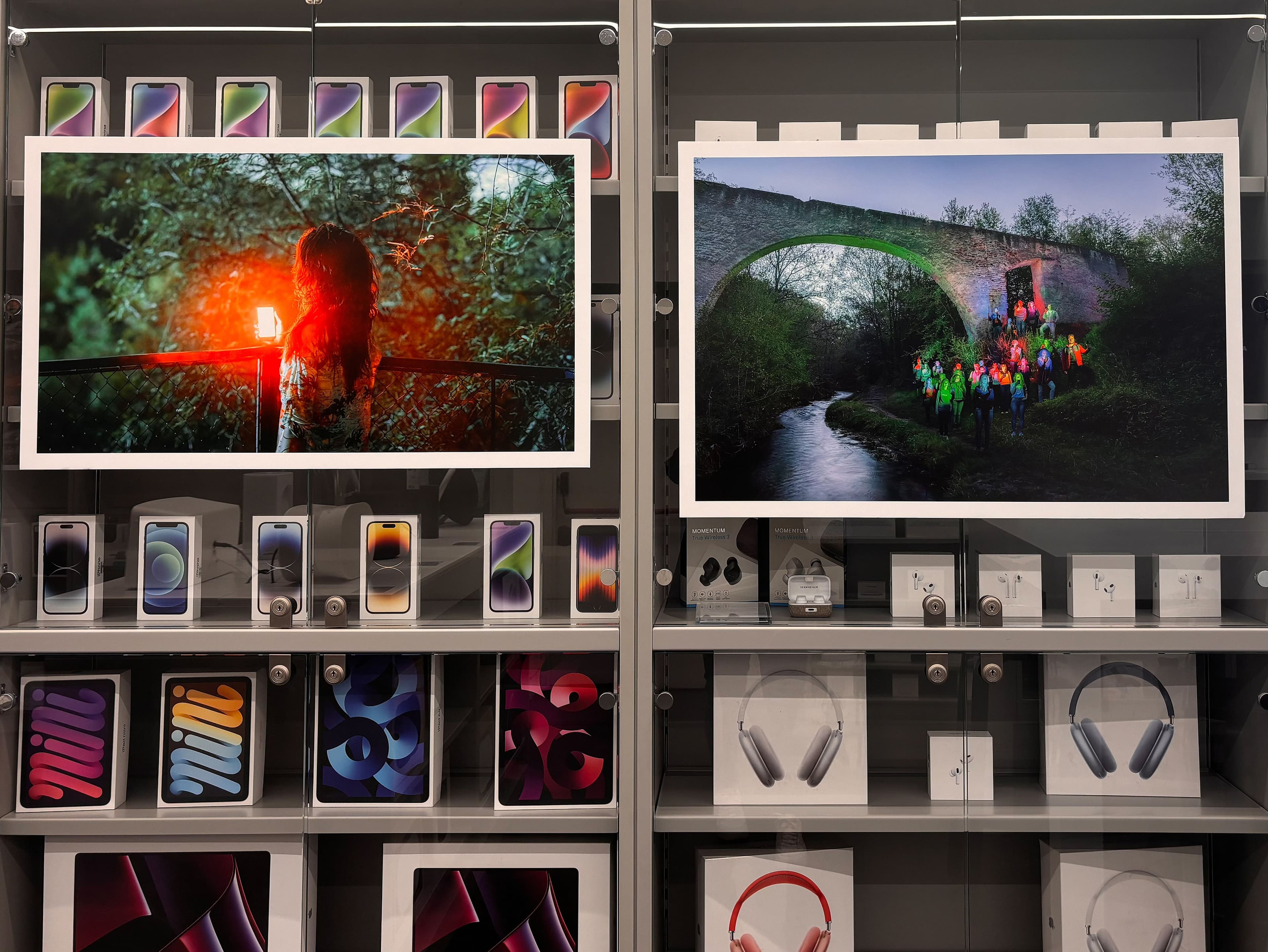 La obra fotográfica de Alejandro Chaskielberg ilumina la sede de maximstore