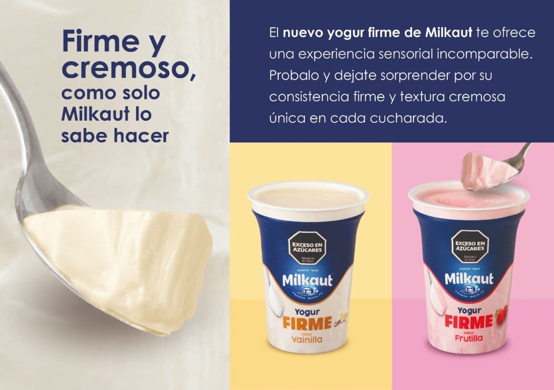 Milkaut: Yogur firme y cremoso