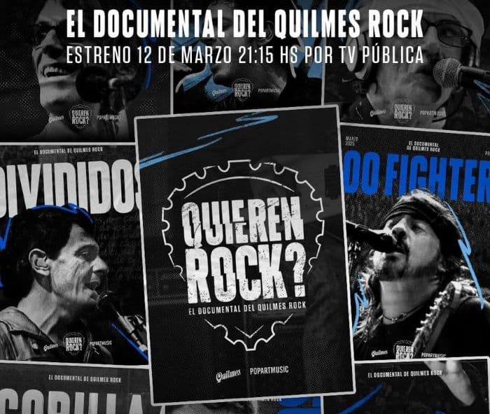 Quilmes presenta "¿Quieren Rock?", el documental que resume en 1 hora los 22 años del Quilmes Rock
