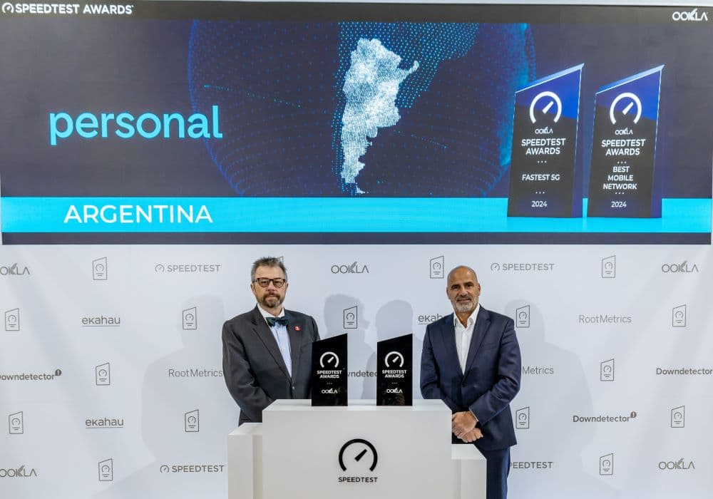Personal recibe la distinción a la mejor red de Argentina