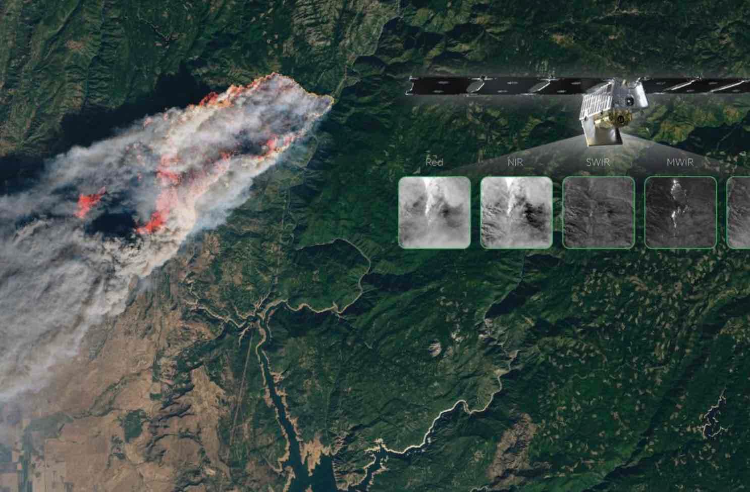 Así es FireSat, la constelación de Google para vigilar incendios en tiempo real